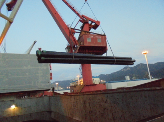 SAIGAO’S Casing were loading and delivering to Albania