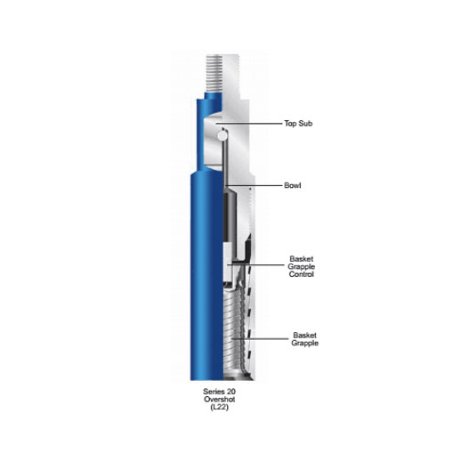 DYLT-T type Series 20 Short Catch Overshot