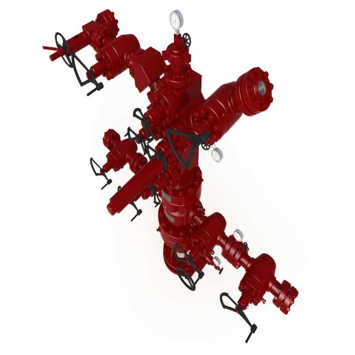 Solid Block Christmas Tree for Oil/Gas