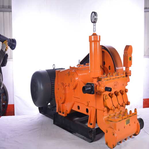 BW1200/10 Horizontal Four Cylinder Reciprocating Single Acting Piston Pump